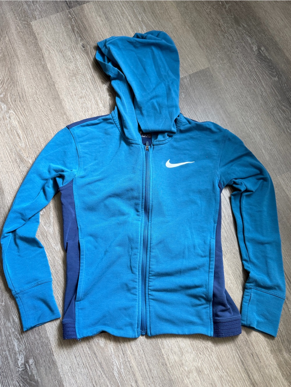 Nike Dri-FIT kids full zip hoodie